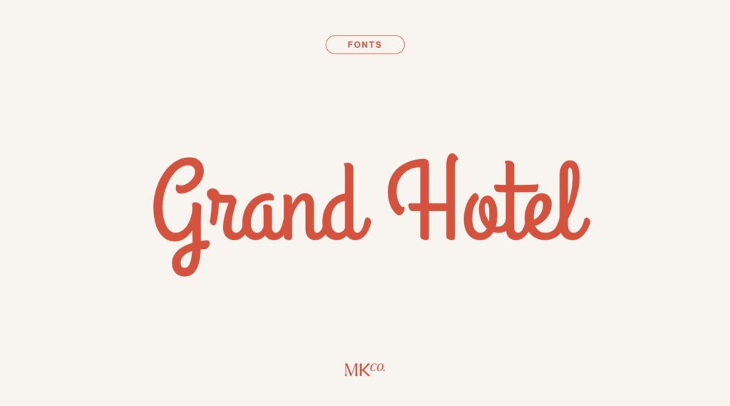 Grand Hotel Font