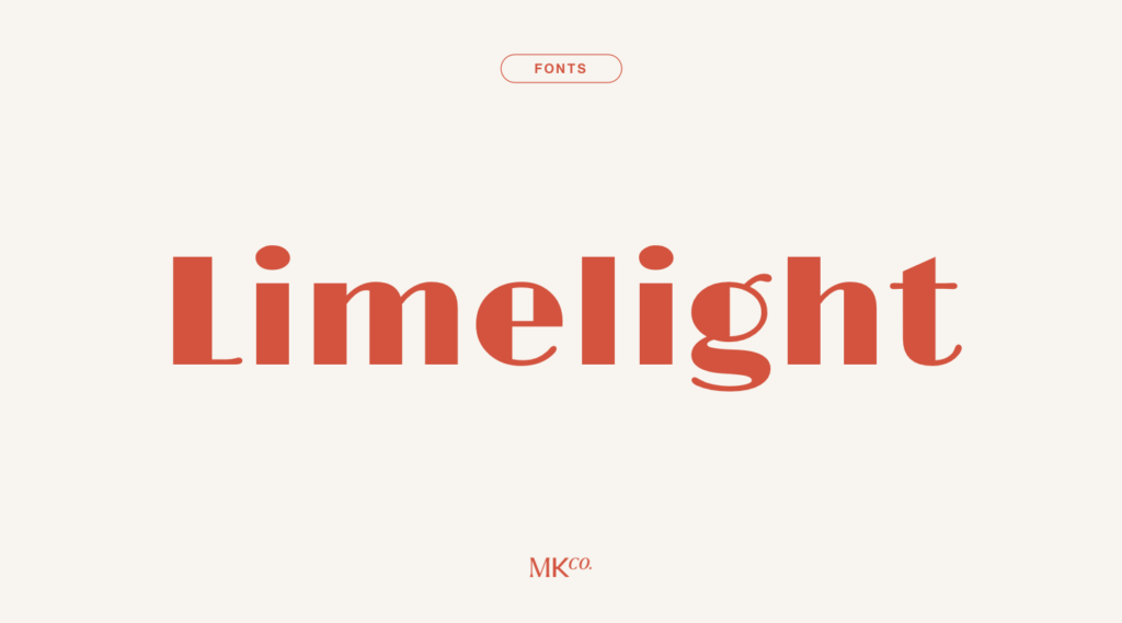 Limelight Font