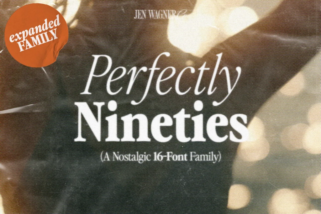 Perfectly Nineties Font